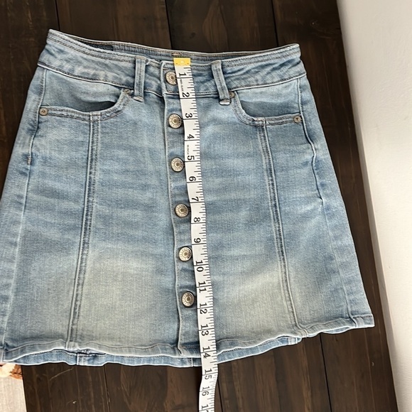 AMERICAN Eagle Hi-Rise A-Line Skirt Size 00 - Picture 5 of 8